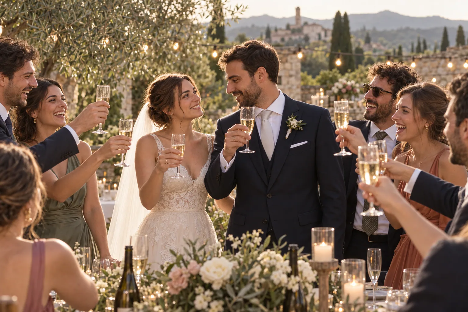 Un brindisi con Sonia e Marco